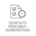 Checkliste mit Uhr