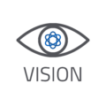 Grafik Auge mit Iris